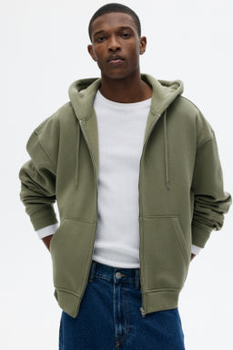 Chaqueta sudadera con capucha Loose Fit - H&m фото 9