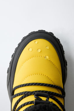 QUILTED WATER-REPELLENT SNOW BOOTS - Zara фото 9