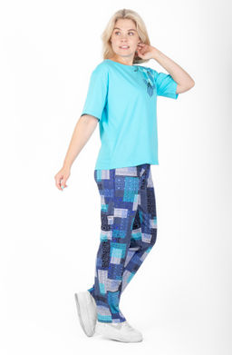 Костюм Рассвет К-290 (46-62) кулирка - Лотос фото 17