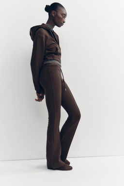 CROPPED INTERLOCK SWEATSHIRT - Zara фото 21