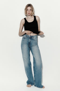 Wide High Waist Jeans - H&m фото 17