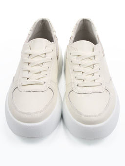03-C140-2 LT. BEIGE Полуботинки спортивные женские (натуральная кожа)
