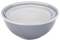 Набор салатников 3 пр. 1,15 л, 2 л, 3,35 л с крышками, пластик - Elan gallery фото 4