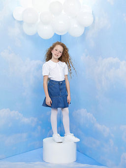 Basic K?z ?ocuk Jean Etek