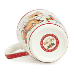 НАБОР ПОСУДЫ LEFARD C НОВЫМ ГОДОМ 3 ПР.: САЛАТНИК 800 МЛ, ТАРЕЛКА 19 СМ, КРУЖКА 400 МЛ  фото 12