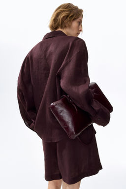 Camisa oversize de lino - H&m фото 2