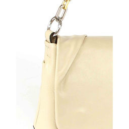 Сумка женская натуральная кожа GU 2033-8200, 1отд+карм/пер, плечевой ремень, бежевый SALE 265817 - Adelia фото 9