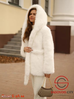 Шуба женская из искусственного меха