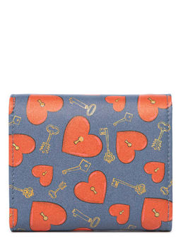Кошелек Labbra L137-89002 multicolor-l.blue  фото 4