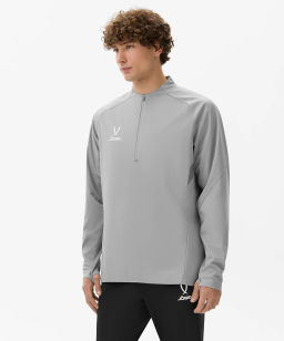 Джемпер ветрозащитный JOGEL PREMIER PerFormPROOF 1/4 Zip Wind Top, серый  фото 7