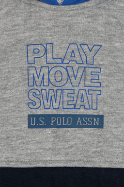 Erkek _ocuk Lacivert Kap__onlu Sweatshirt - U.s. polo assn фото 4