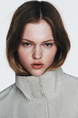 CHECK NYLON JACKET - Zara фото 16