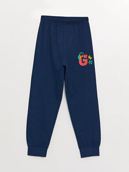 Bisiklet Yaka Bask?l? Uzun Kollu Erkek ?ocuk Pijama Tak?m? - Waikiki фото 3