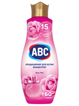 ABC кондиционер д/белья 1440мл Романтичная роза