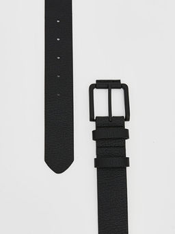 Deri G?r?n?ml? Erkek Kemer