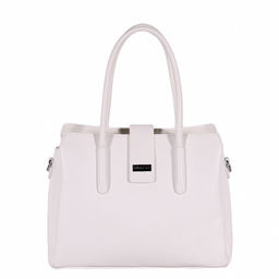 Сумка 593346 white Velina Fabbiana-Safenta