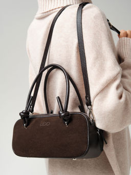 Сумка Curl DBR 31363 черный каштан  фото 7