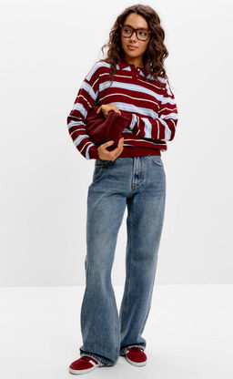 Джинсы F612-0153 r.blue - Fine joyce фото 9