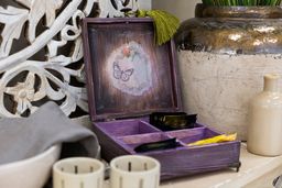 Заготовка для декорирования Mr. Carving ВД-486 Шкатулка с 4 ячейками сосна 20 х 20 х 6 см фото 5