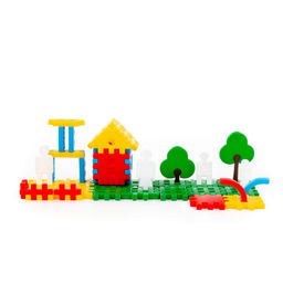 Конструктор Луна-парк 1 (118 элементов) (в ведёрке) - Полесье фото 6