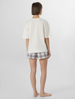 КОМПЛЕКТ ЖЕНСКИЙ (ДЖЕМПЕР, ШОРТЫ)