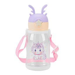 Бутылка для воды, 600 мл, «Единорог»