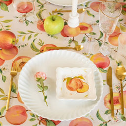 Скатерть «Доляна. Персики», 145×220 см