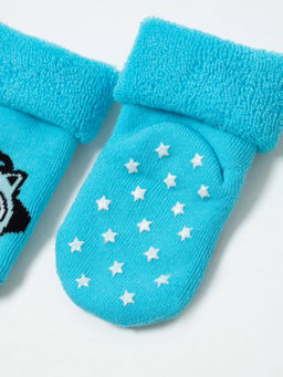 Цена за 2 пары. Носки Теплые CONTE-KIDS SOF-TIKI Махровые носки с отворотом и антискользящей стопой - Conte elegant фото 2