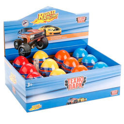 . Яйцо-сюрприз арт.1585175-R металл. 7,5см, в ассорт