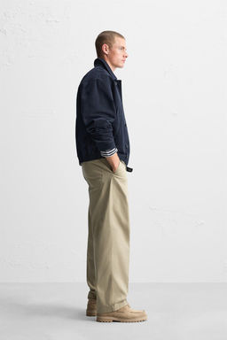 STRAIGHT-LEG ZIP TROUSERS - Zara фото 4