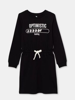 CRB wear/CSJG 63064-22-308 Платье для девочки, черный/Ex.Cherubino