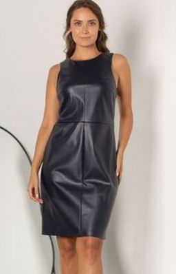 сарафан из экокожи 996-0604