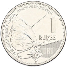 Монета 1 рупия 2016 года Сейшелы