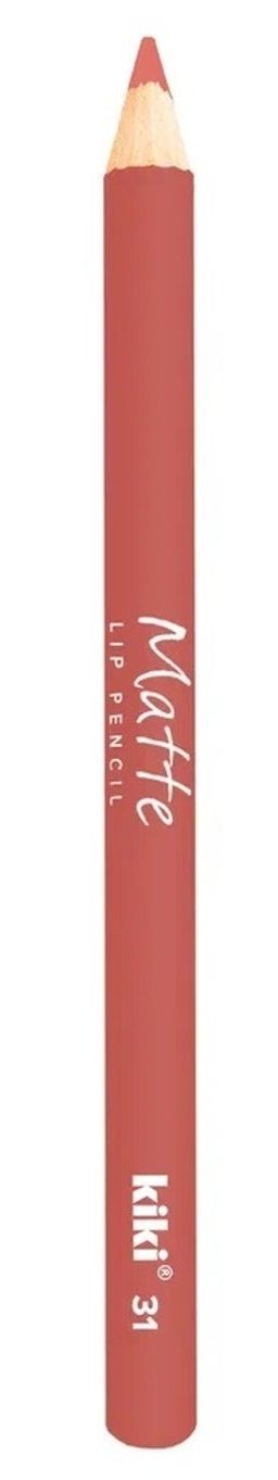 KIKI Карандаш для губ MATTE 31, розово-коричневый нюдовый  фото 2