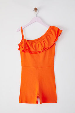 Fusya K?z Cocuk %100 Pamuk Basic Ask?l? F?rf?r Detayl? K?sa Tulum TKDSS25EL00068 - Trendyolmilla фото 3