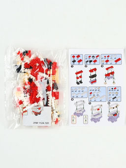 Сладкий детский новогодний подарок Лошадь: набор конфет 500 гр. с пиксельным конструктором в коробке