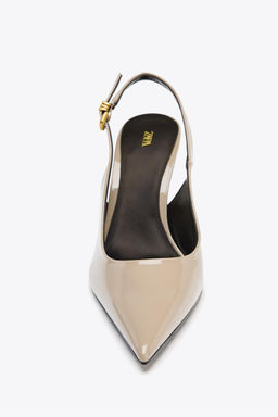 SLINGBACK HIGH HEEL SHOES - Zara фото 9