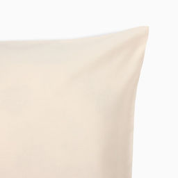 Наволочка Этель 50х70 см, цвет бежевый, мако-сатин, 114г/м2, 100% хлопок  фото 2