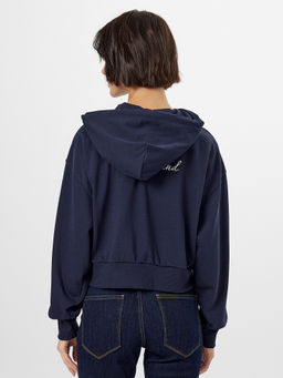 Толстовка женская синяя с надписью Got wind - Mark formelle фото 3