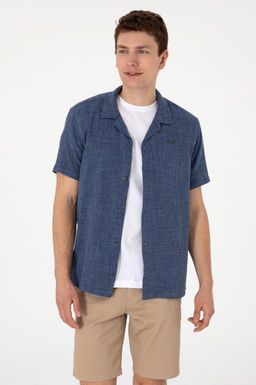 Erkek Lacivert K_sa Kollu G_mlek Sepette S_rpriz _ndirim