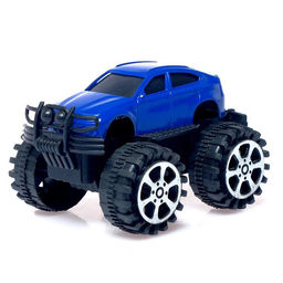 Цена за 3 шт. Джип инерционный «БигФут», цвет МИКС