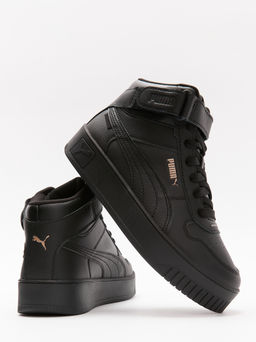Женские высокие кеды PUMA Carina Street Mid Артикул 4153315, черный