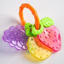 Погремушка Ягодки на кольце - Крошка я фото 3