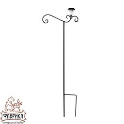 Шпалера для сада 57-302 с фонарем - Фабрика интерьерной ковки фото 2