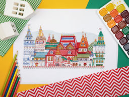 Набор для вышивания PANNA GM-7397 Измайловский Кремль 30 х 19 см