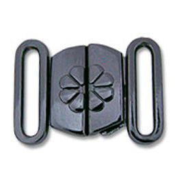 Застежка Gamma GB 1303 металл 24 х 17 мм 10 шт №06 под черный никель