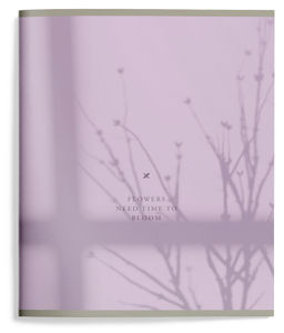 Тетрадь 96 л. А5 клетка, на скрепке, офсет LOREX SHADOW OF HAPPINESS мелованный картон, запечатка форзаца, soft touch - Buro фото 6