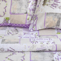 Постельное бельё Этель 2 сп. Лаванда 175215 см, 200220 см, 7070 см - 2 шт., 100% хл, бязь 125 г/м фото 8