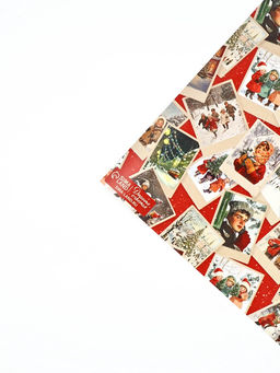 Набор упаковочной бумаги «Новогодняя», 4 листа, 70 × 100 см