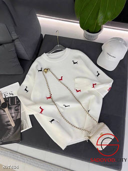 Теплая кофта с таксами - Bruno фото 5